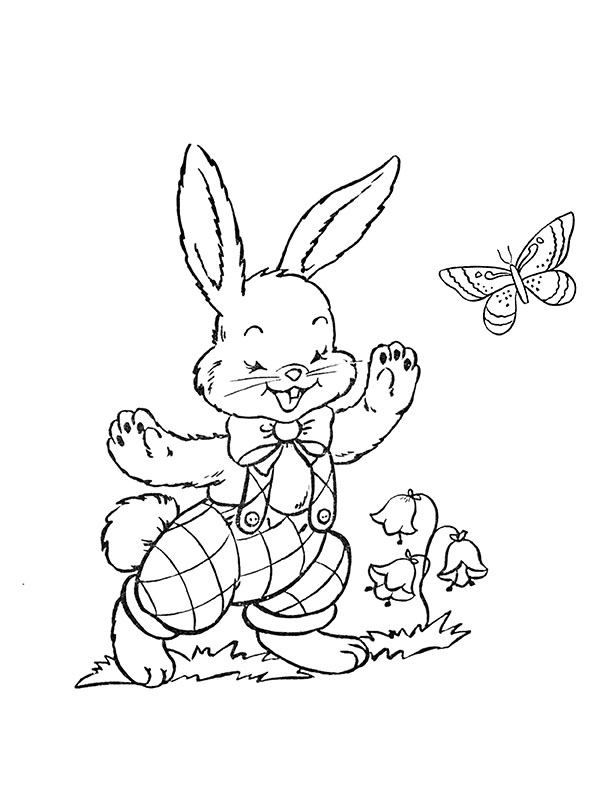 170+ Bunny Coloring Pages: Hop into Fun 56