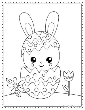 170+ Bunny Coloring Pages: Hop into Fun 60