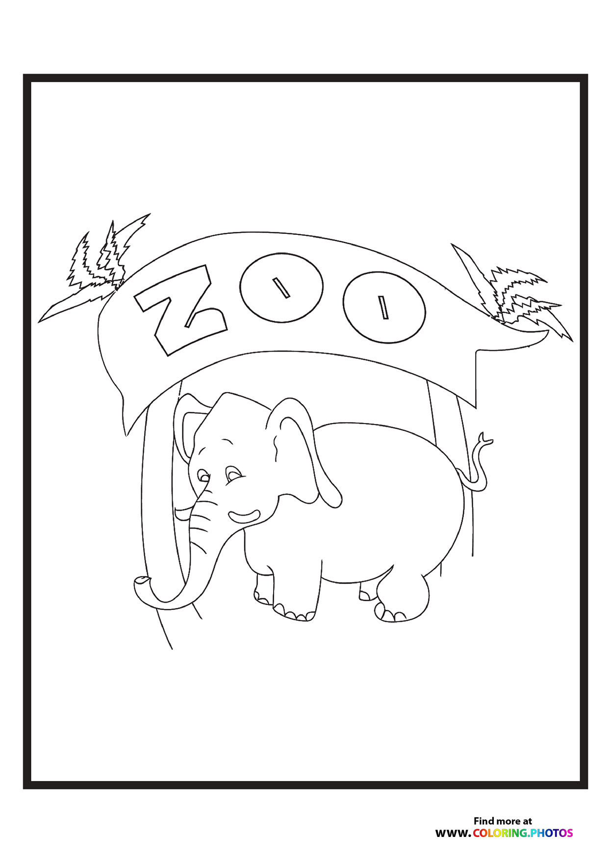 50+ Elephant Coloring Pages for Adults 158