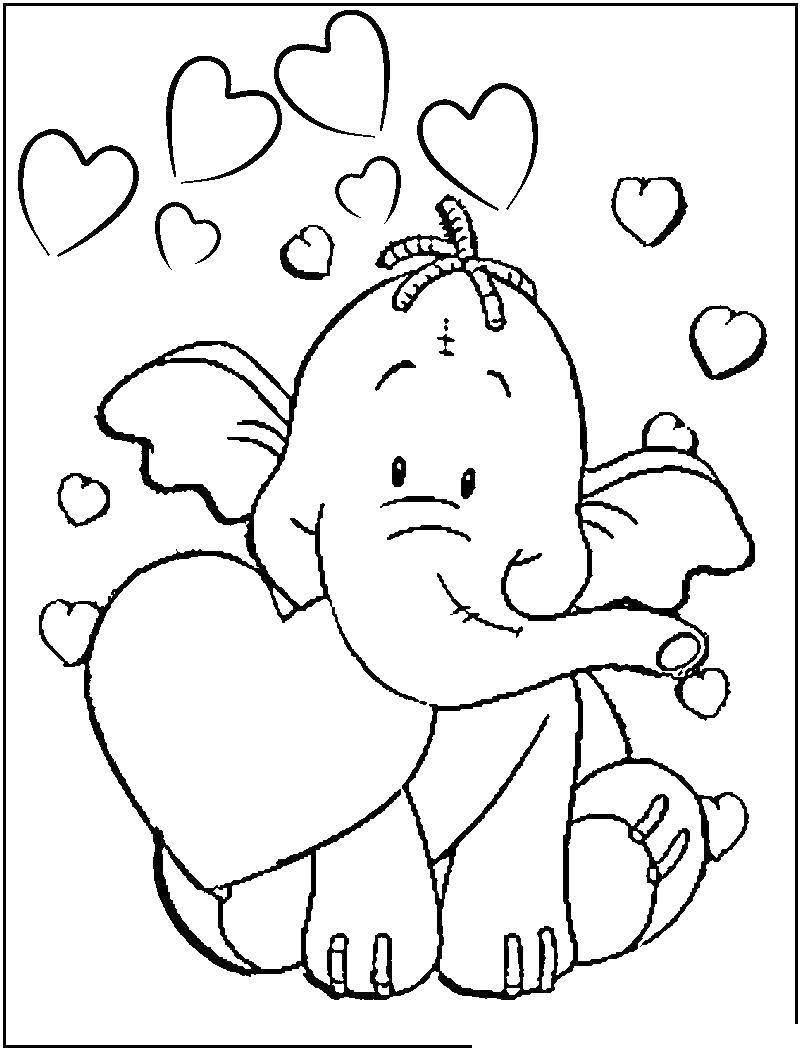 50+ Elephant Coloring Pages for Adults 16