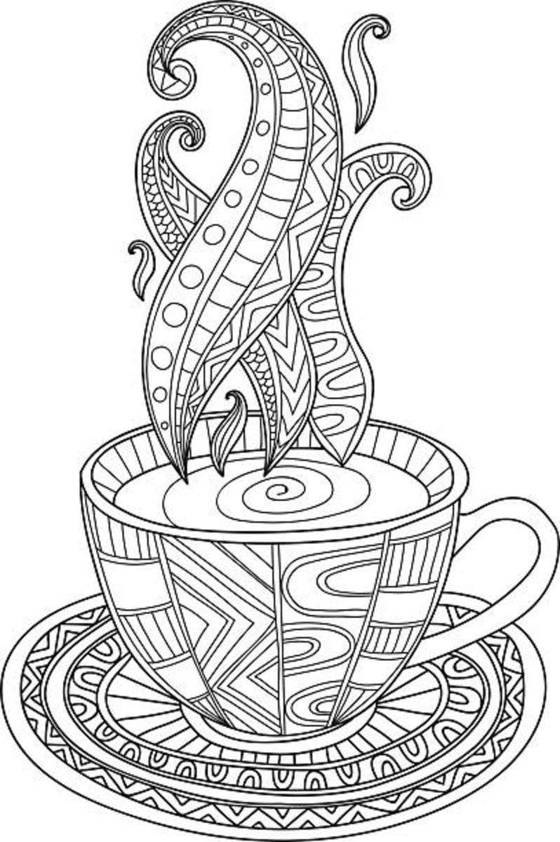 50+ Elephant Coloring Pages for Adults 51