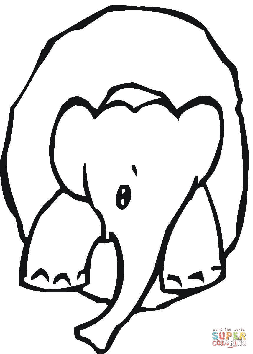 50+ Elephant Coloring Pages for Adults 77