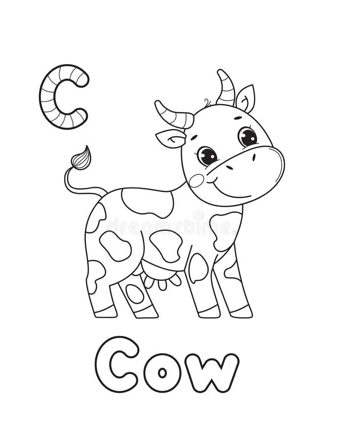 60 Cow Coloring Pages for Kids 103