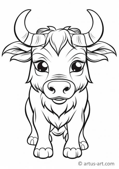 60 Cow Coloring Pages for Kids 113