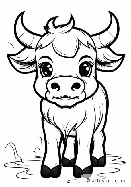 60 Cow Coloring Pages for Kids 199