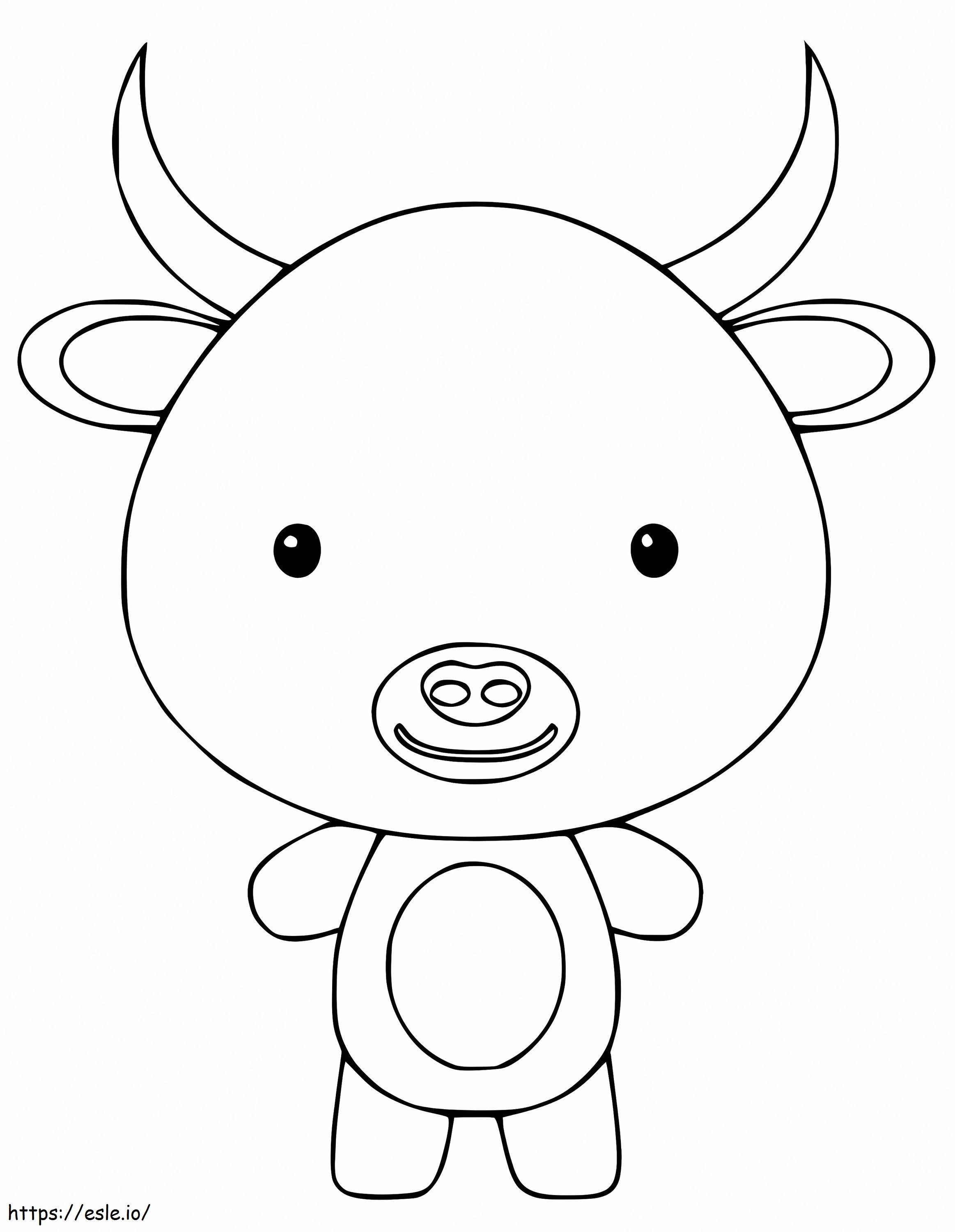 60 Cow Coloring Pages for Kids 22