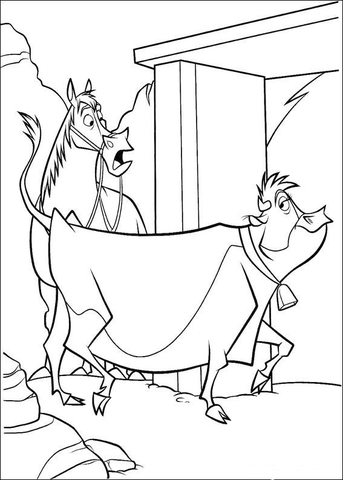 60 Cow Coloring Pages for Kids 36