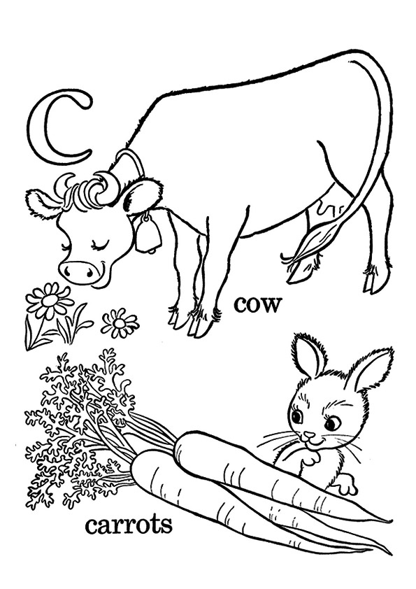 60 Cow Coloring Pages for Kids 59