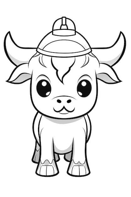 60 Cow Coloring Pages for Kids 70