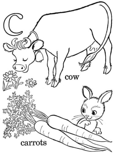 60 Cow Coloring Pages for Kids 94