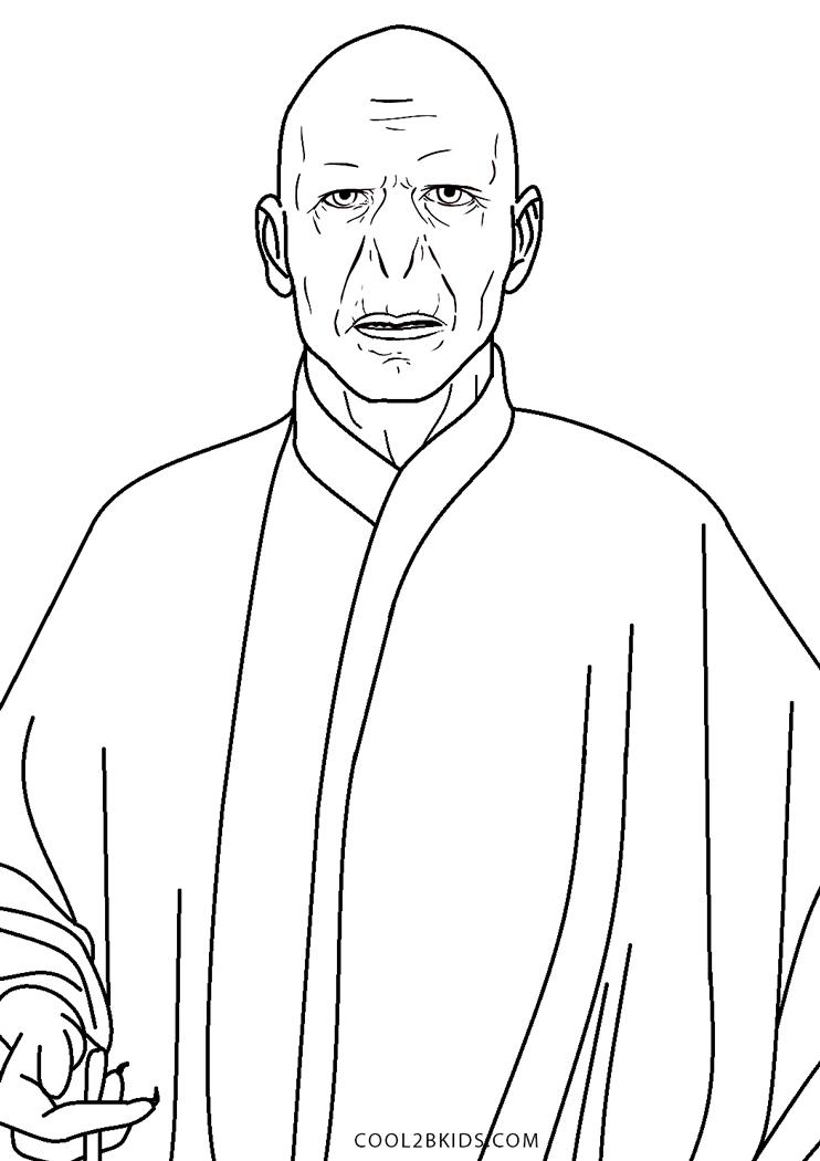 Dark Arts Delight: 100 Lord Voldemort Coloring Pages 15