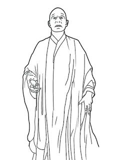 Dark Arts Delight: 100 Lord Voldemort Coloring Pages 53