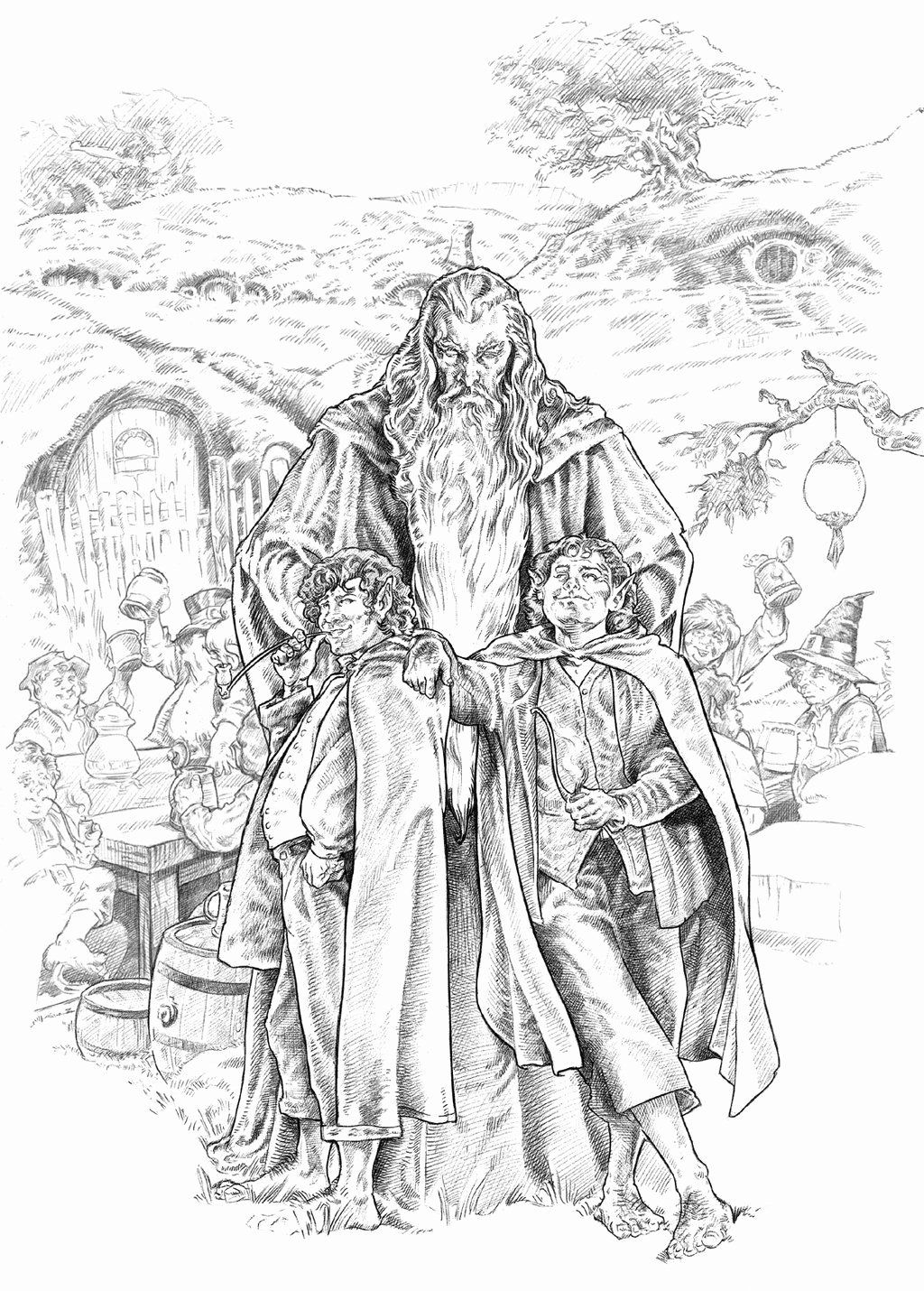 Dark Arts Delight: 100 Lord Voldemort Coloring Pages 74