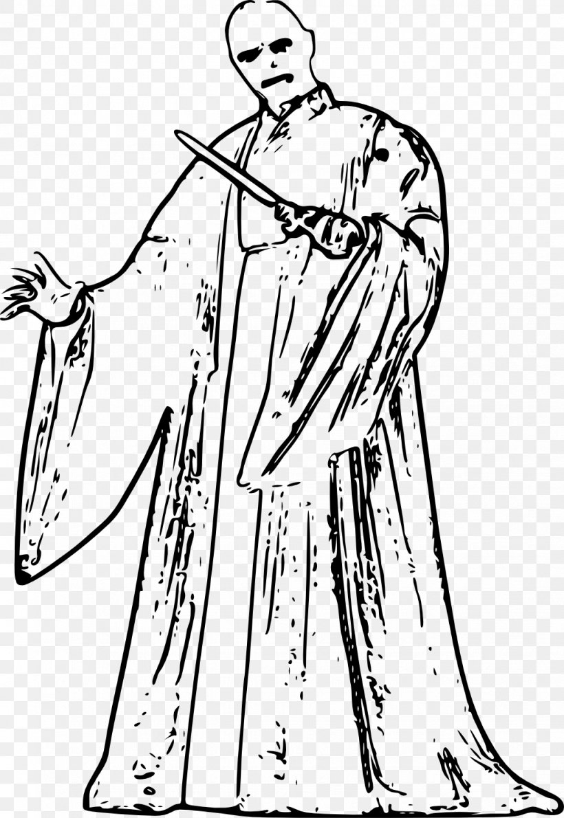 Dark Arts Delight: 100 Lord Voldemort Coloring Pages 81