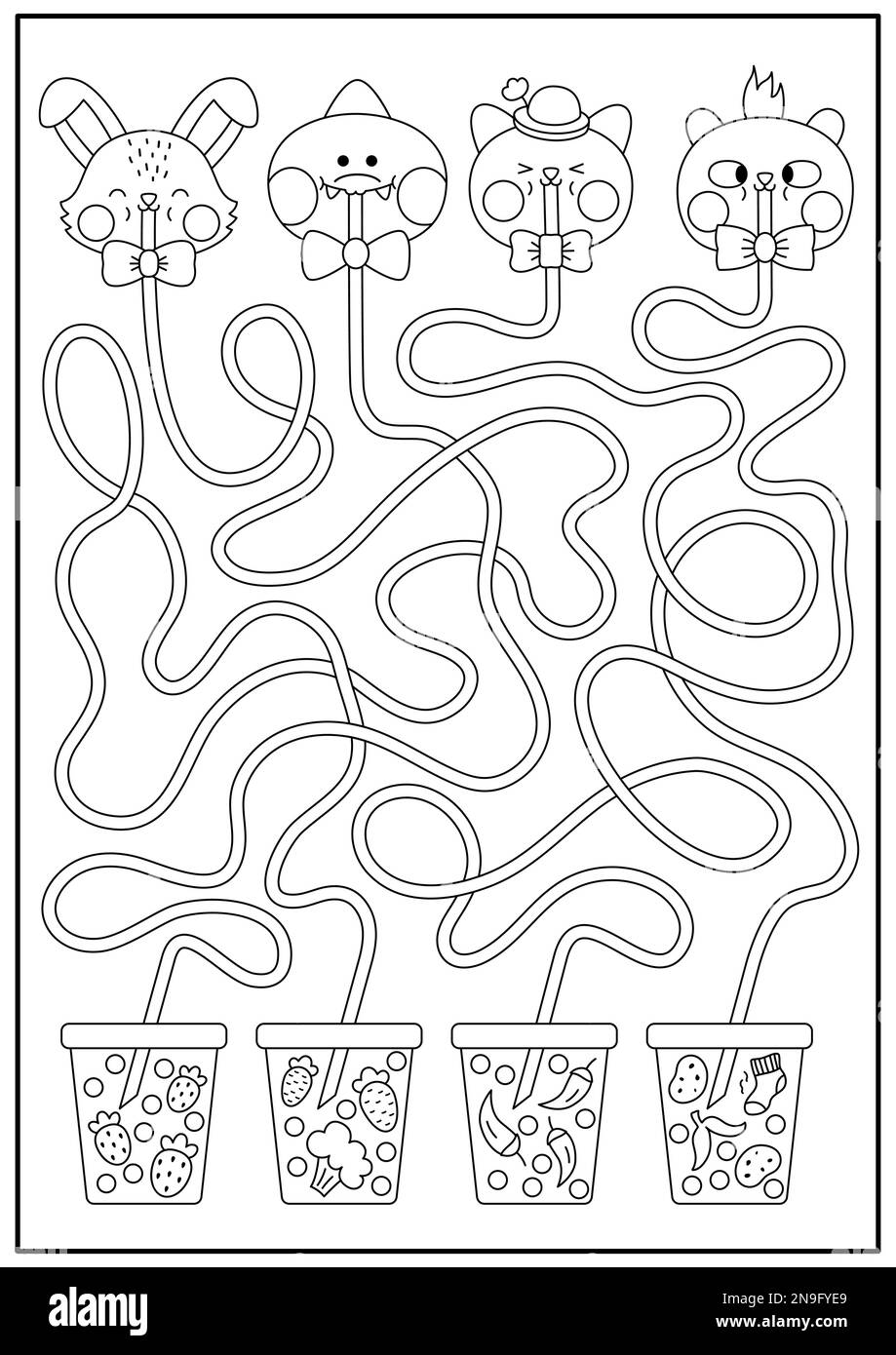 Kawaii Boba Coloring Pages for Adults Unique 10