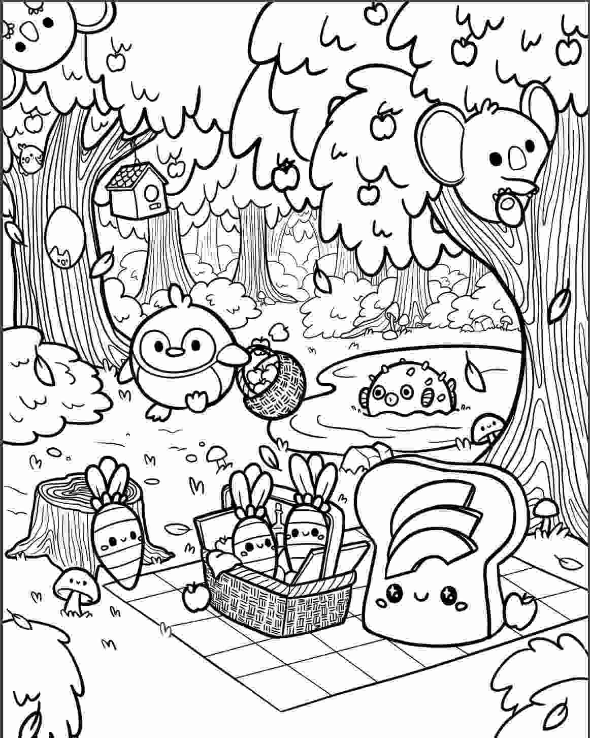 Kawaii Boba Coloring Pages for Adults Unique 141