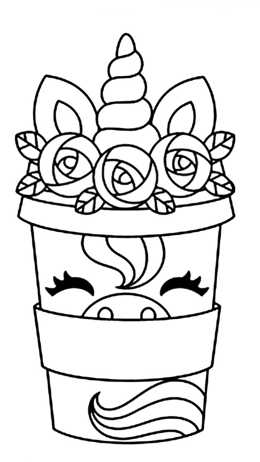 Kawaii Boba Coloring Pages for Adults Unique 174