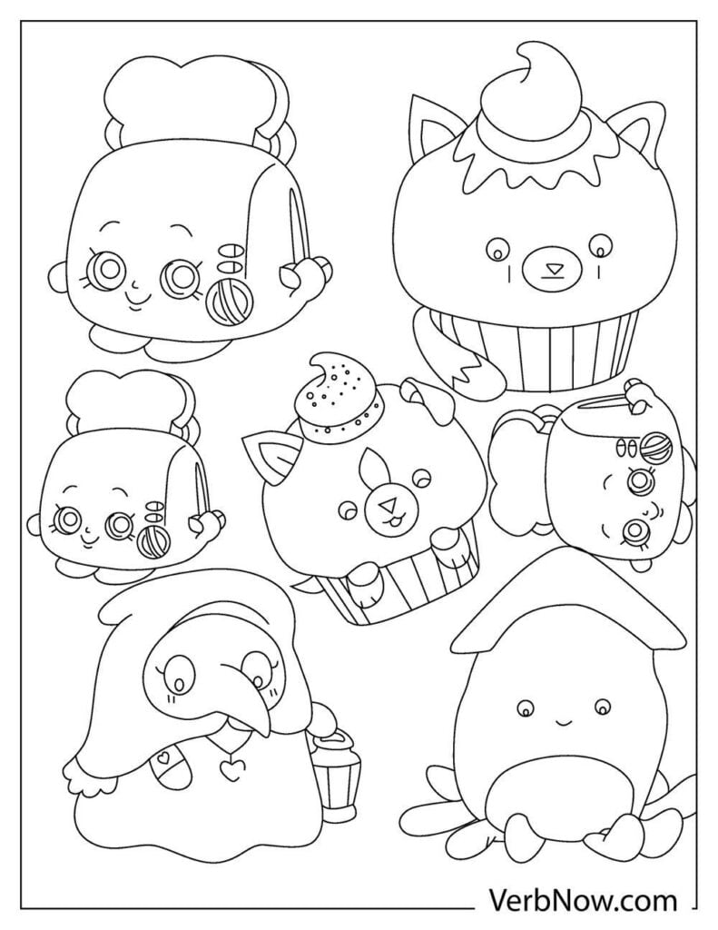 Kawaii Boba Coloring Pages for Adults Unique 28