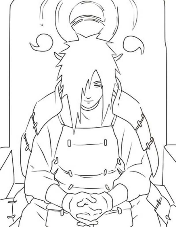 Naruto Coloring Pages: 190+ Ninja Adventure for Fans of the Hidden Leaf Village 123