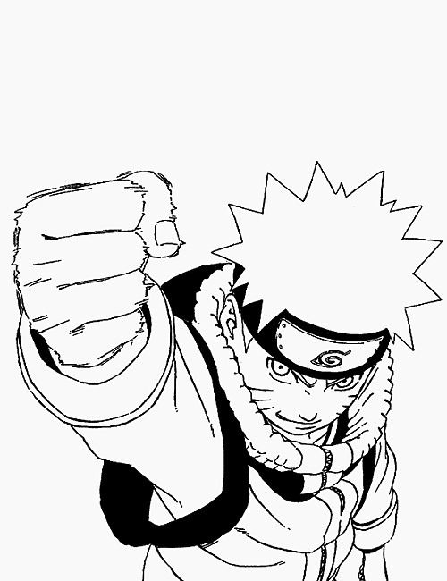 Naruto Coloring Pages: 190+ Ninja Adventure for Fans of the Hidden Leaf Village 133