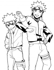 Naruto Coloring Pages: 190+ Ninja Adventure for Fans of the Hidden Leaf Village 139