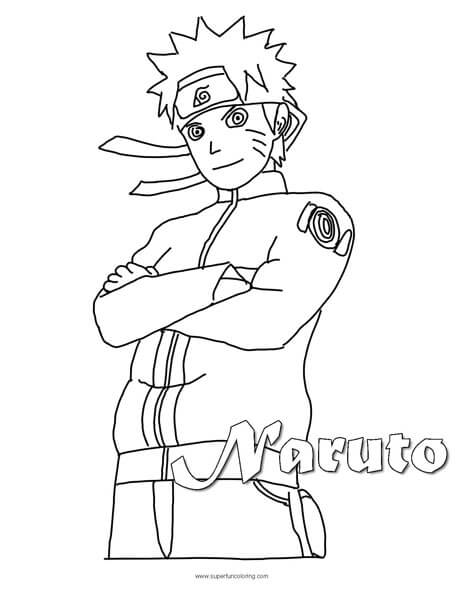 Naruto Coloring Pages: 190+ Ninja Adventure for Fans of the Hidden Leaf Village 140