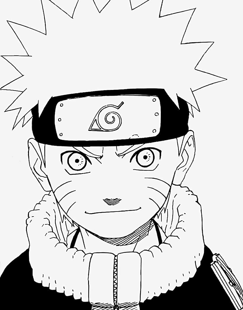 Naruto Coloring Pages: 190+ Ninja Adventure for Fans of the Hidden Leaf Village 146