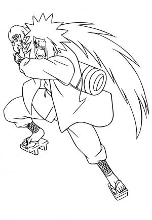 Naruto Coloring Pages: 190+ Ninja Adventure for Fans of the Hidden Leaf Village 15