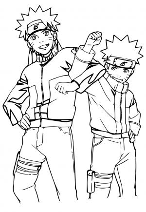 Naruto Coloring Pages: 190+ Ninja Adventure for Fans of the Hidden Leaf Village 152