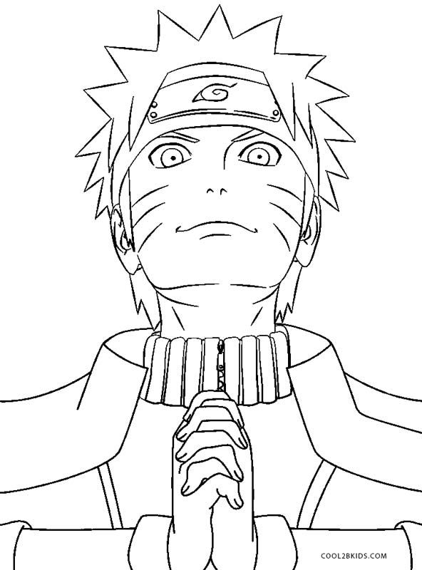 Naruto Coloring Pages: 190+ Ninja Adventure for Fans of the Hidden Leaf Village 154