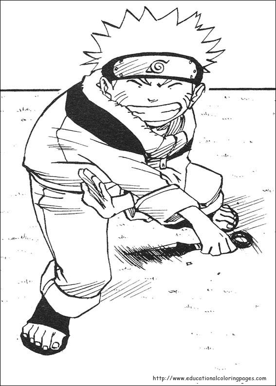 Naruto Coloring Pages: 190+ Ninja Adventure for Fans of the Hidden Leaf Village 156