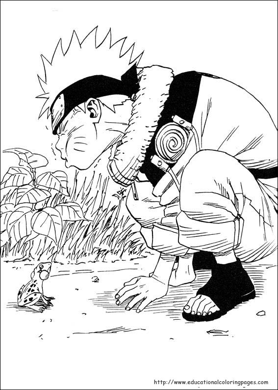 Naruto Coloring Pages: 190+ Ninja Adventure for Fans of the Hidden Leaf Village 179