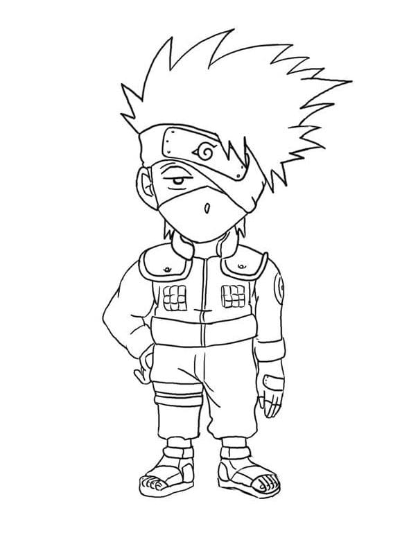 Naruto Coloring Pages: 190+ Ninja Adventure for Fans of the Hidden Leaf Village 45