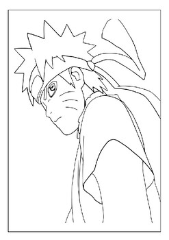 Naruto Coloring Pages: 190+ Ninja Adventure for Fans of the Hidden Leaf Village 55