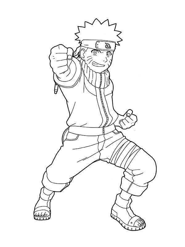 Naruto Coloring Pages: 190+ Ninja Adventure for Fans of the Hidden Leaf Village 70