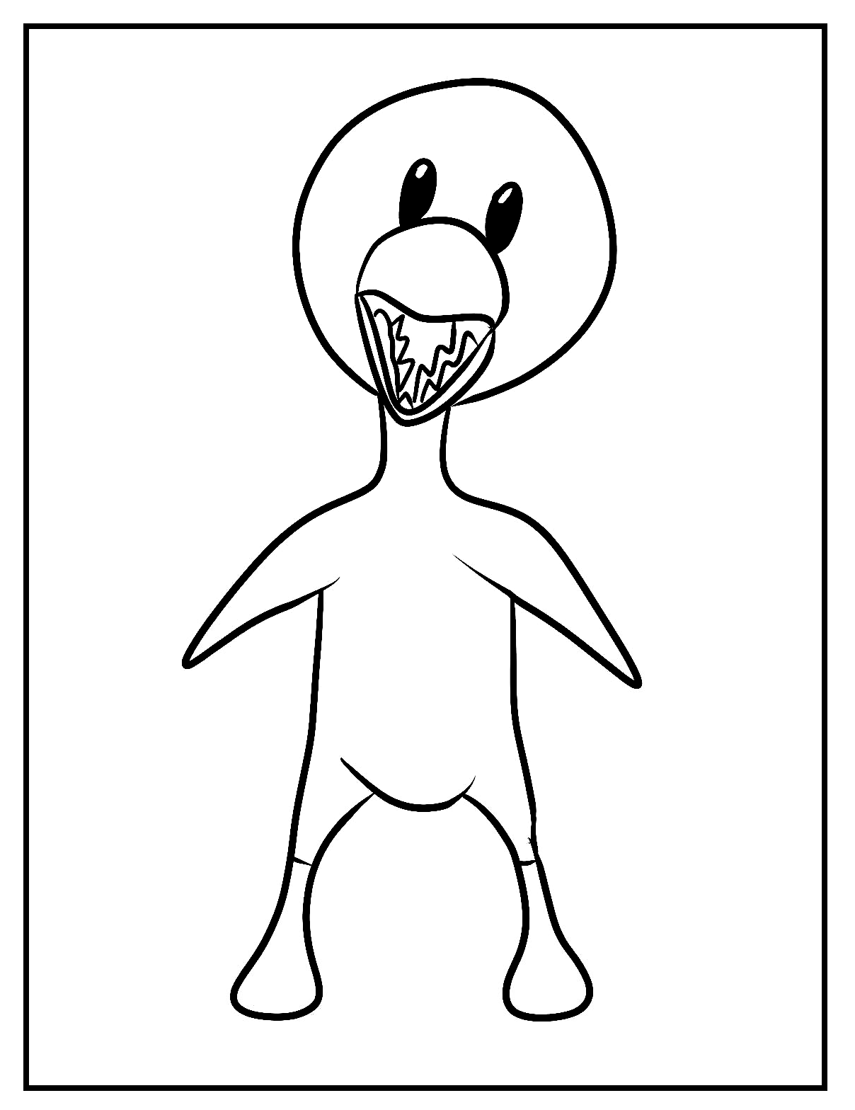 Rainbow Friends Coloring Pages Free Printable 141