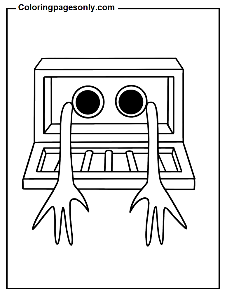 Rainbow Friends Coloring Pages Free Printable 142