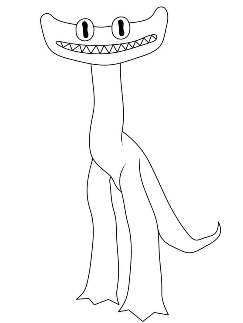 Rainbow Friends Coloring Pages Free Printable 60