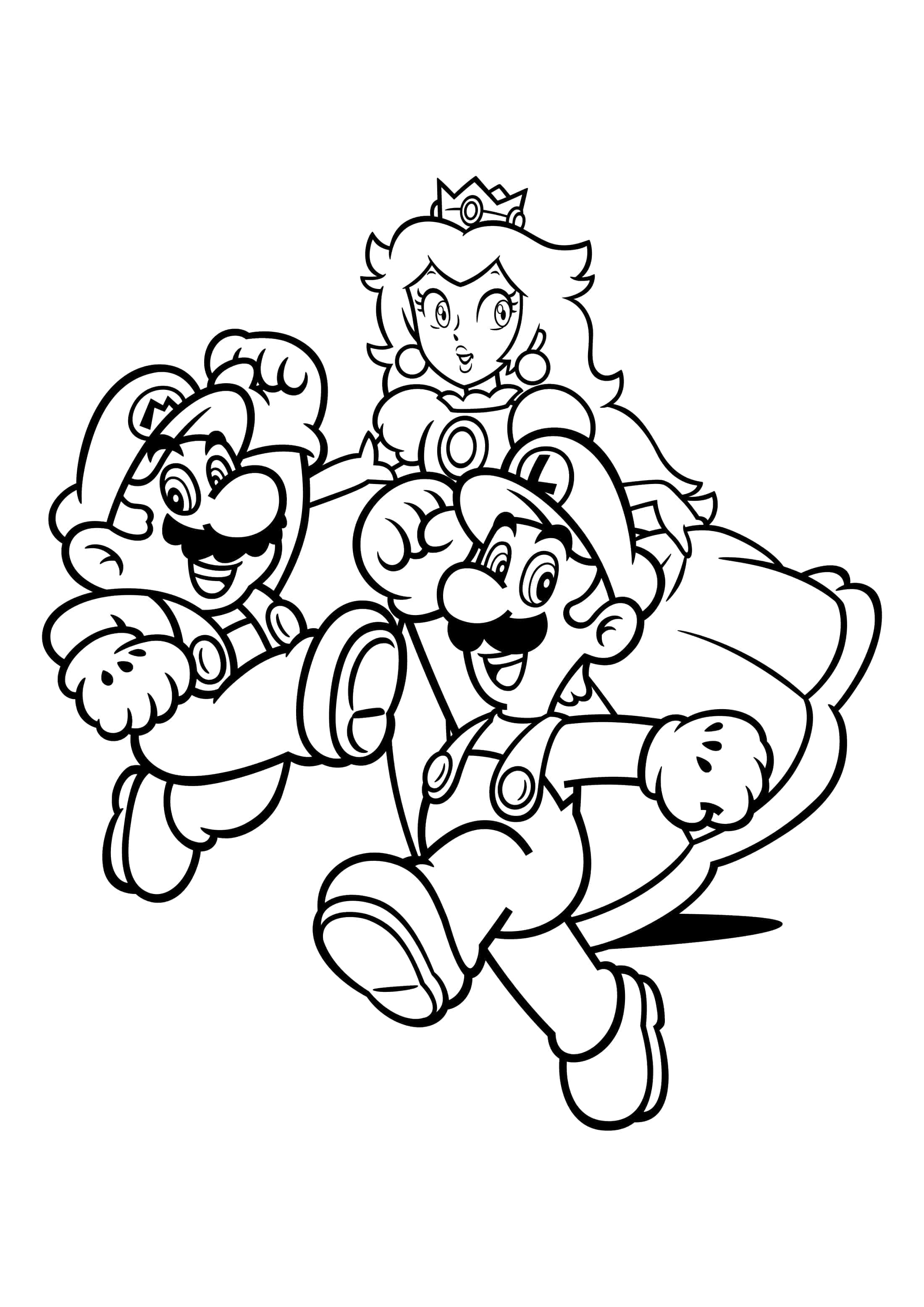 Super Mario Coloring Pages Free Printable 138