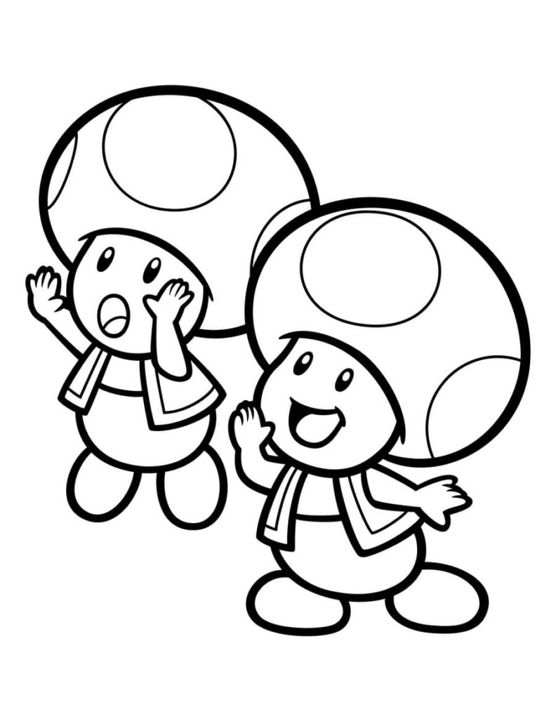 Super Mario Coloring Pages Free Printable 62