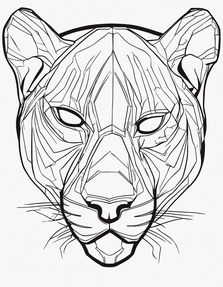 100+ Black Panther Coloring Pages: Wakanda Forever in Color 40