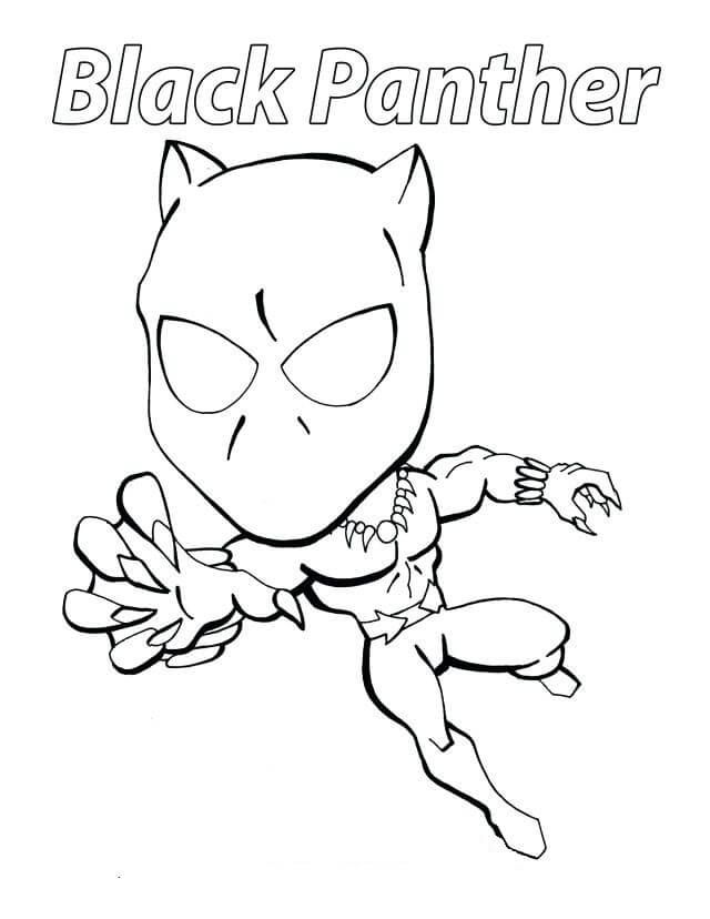 100+ Black Panther Coloring Pages: Wakanda Forever in Color 48