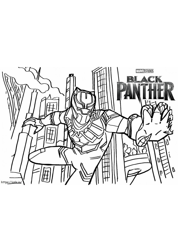 100+ Black Panther Coloring Pages: Wakanda Forever in Color 52