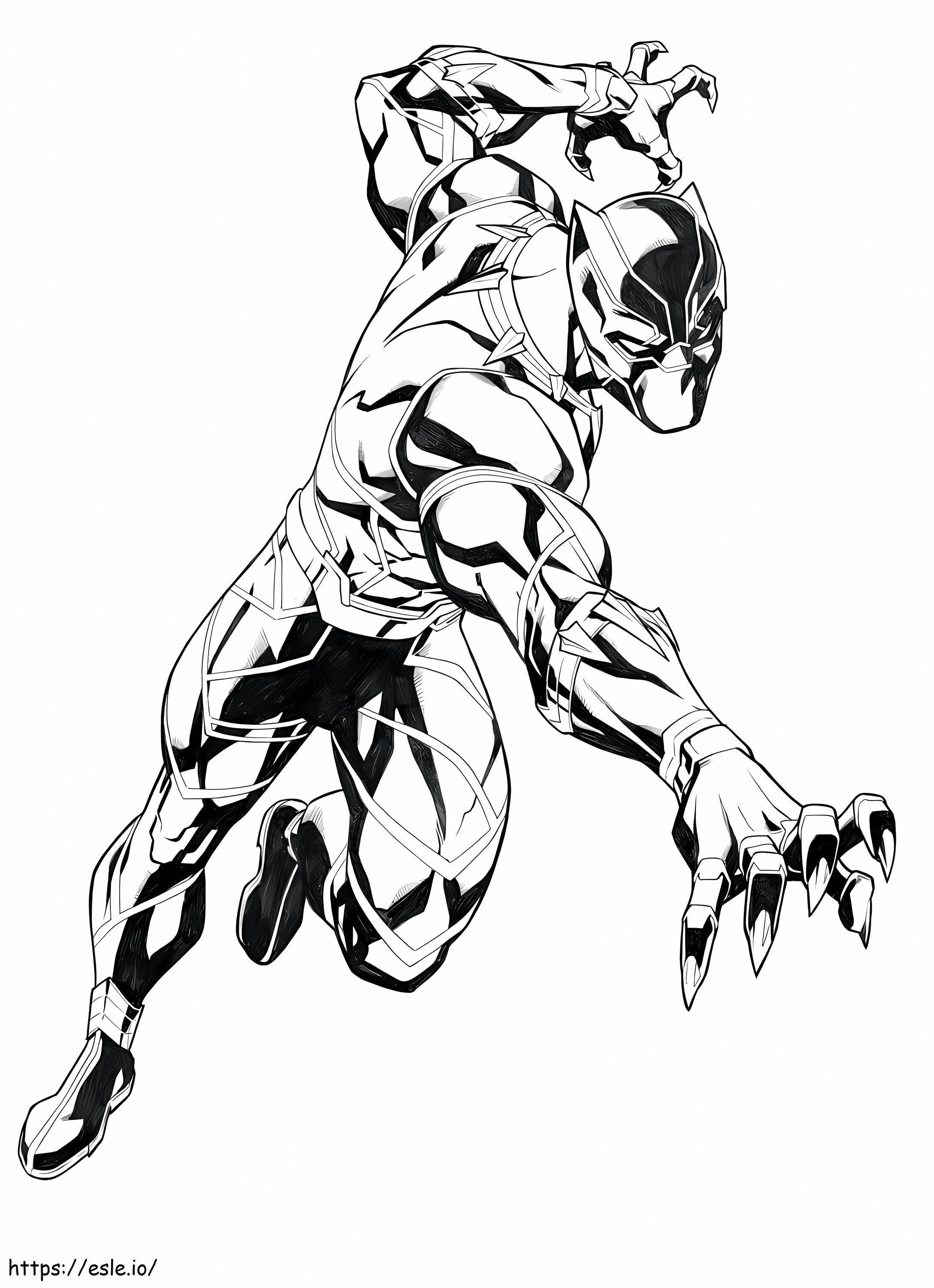 100+ Black Panther Coloring Pages: Wakanda Forever in Color 6