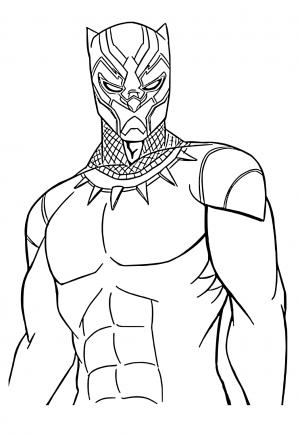 100+ Black Panther Coloring Pages: Wakanda Forever in Color 89