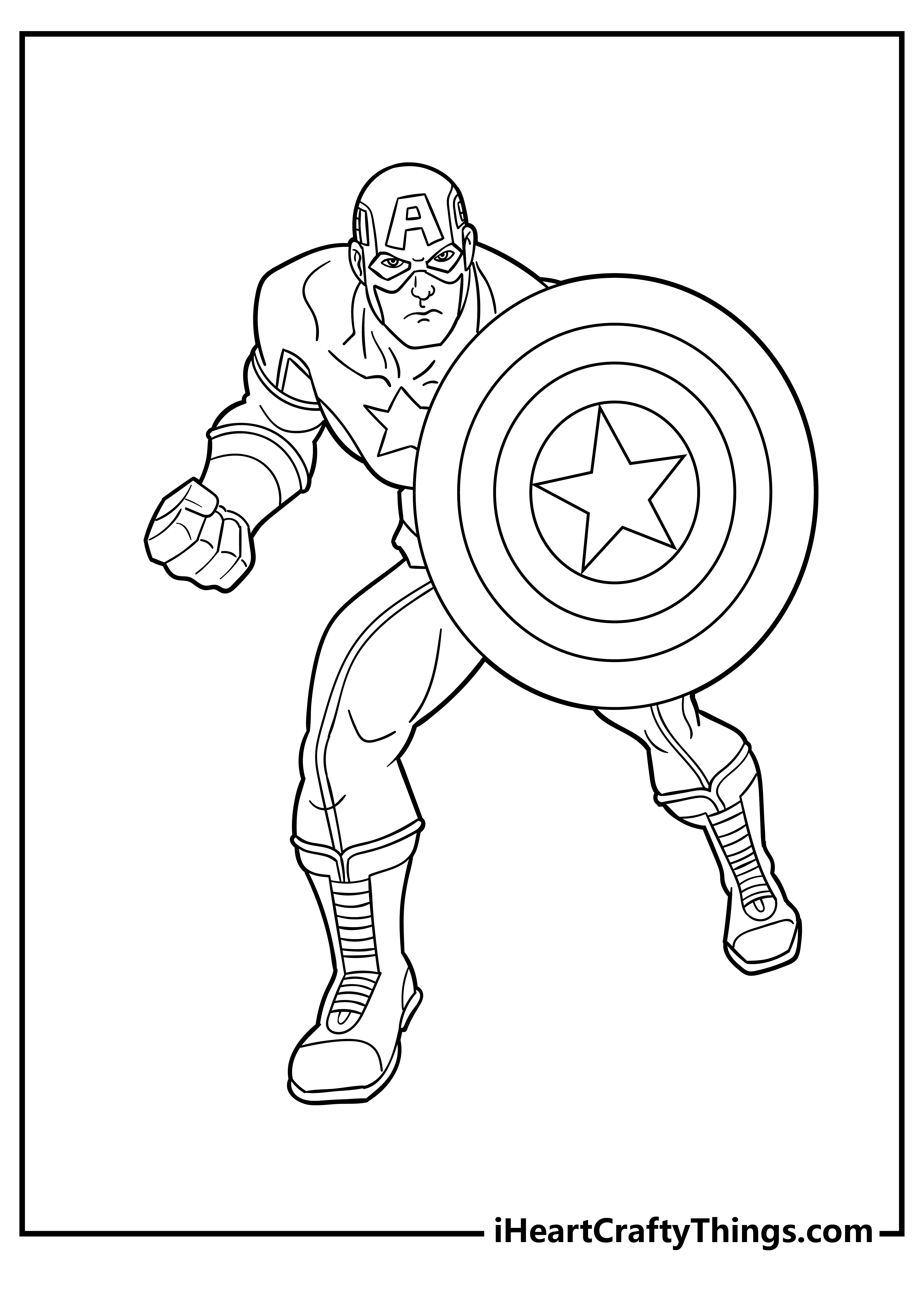 110+ Avengers Coloring Pages 111