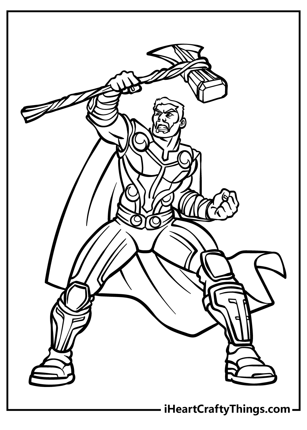 110+ Avengers Coloring Pages 21