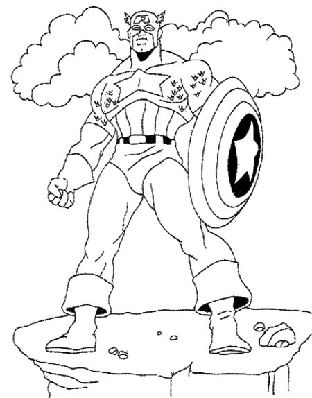 110+ Avengers Coloring Pages 58