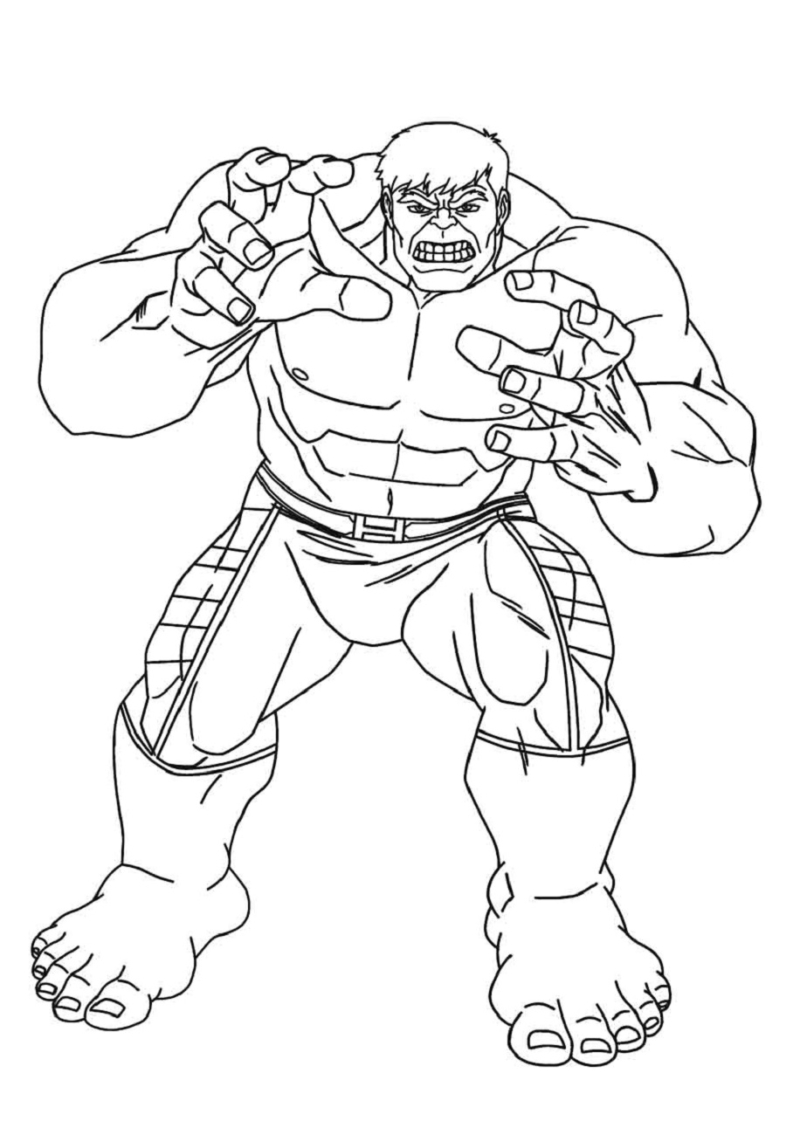 110+ Avengers Coloring Pages 68