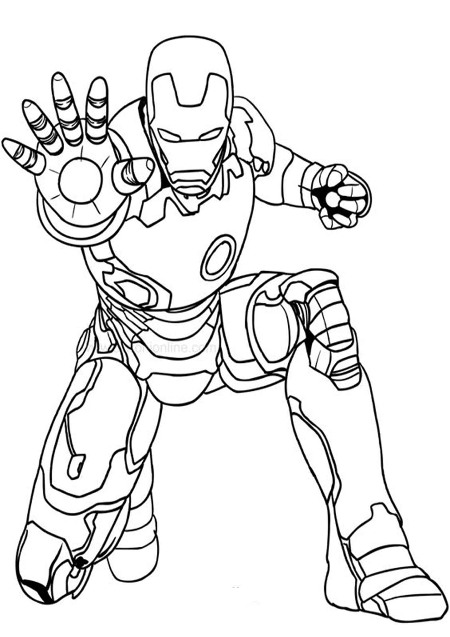 110+ Avengers Coloring Pages 71